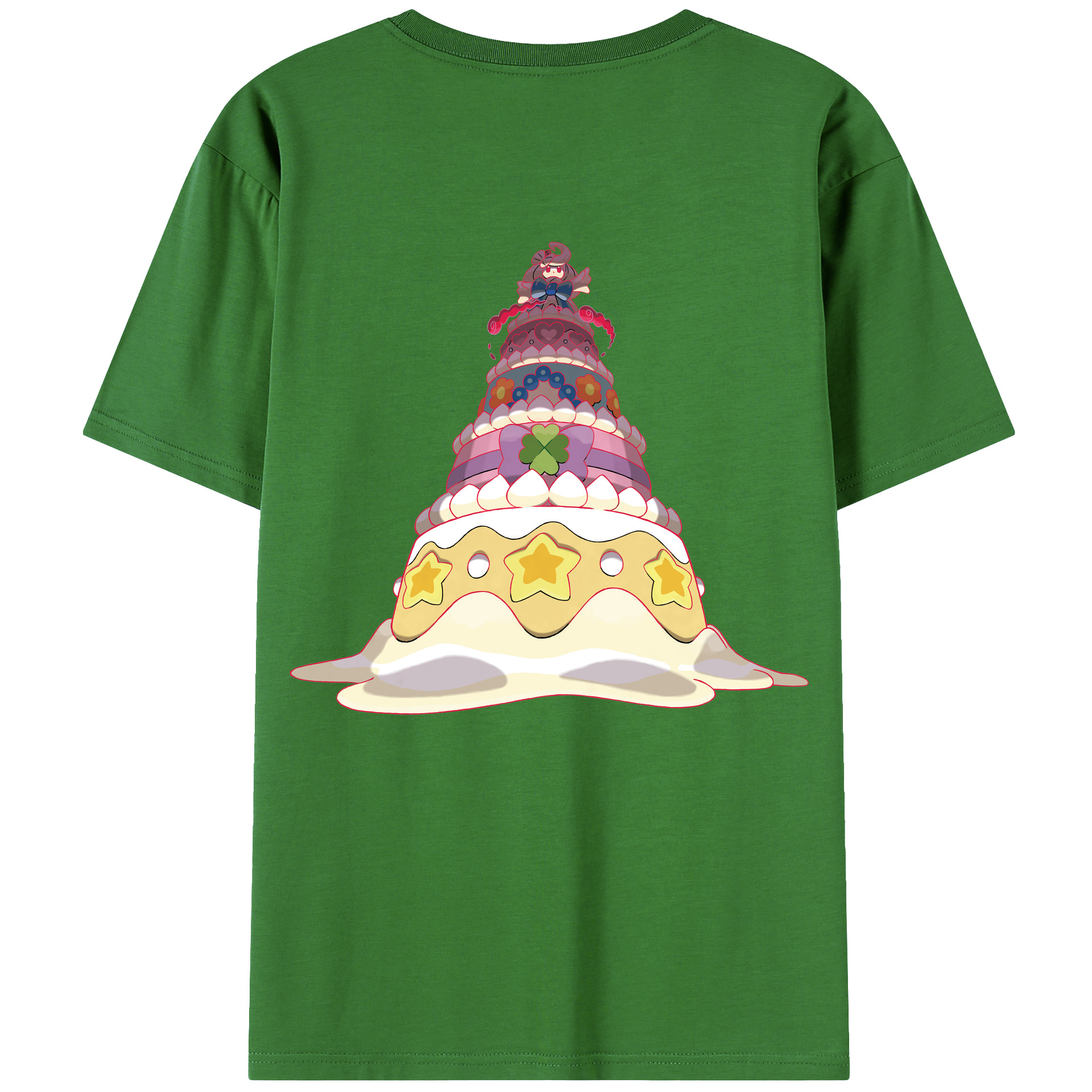 （画像用） ポケットモンスター Pokémon レディース半袖Tシャツ(バックプリント)